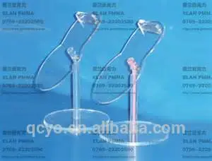 customized acrylic nike shoe rack china supplier