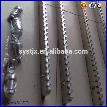 Chinese manufactory A3 steel door gear rack