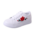 single Shoes Sneakers Embroidery patch Flower New