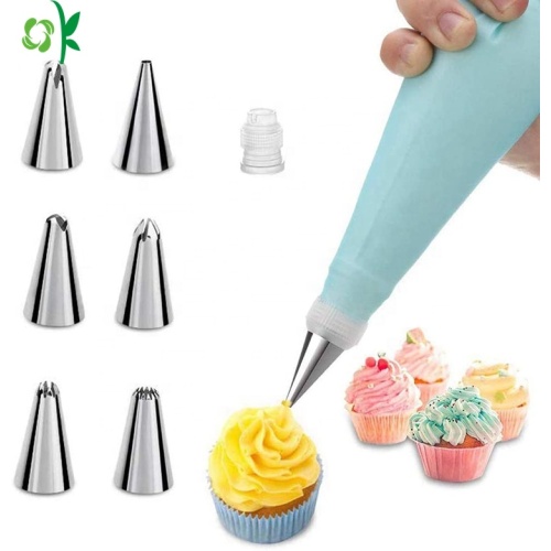 Tubo de Silicone para Pastelaria Decoração com Saco