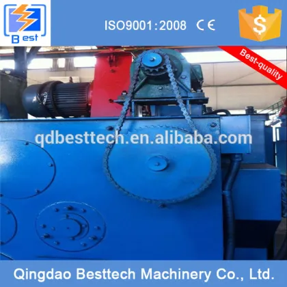 Tracked shot blasting machinery