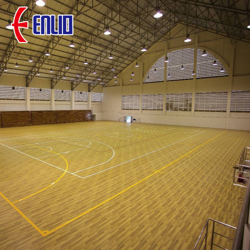 PVC Sports Flooring Vinyl Basketball Court Mat
