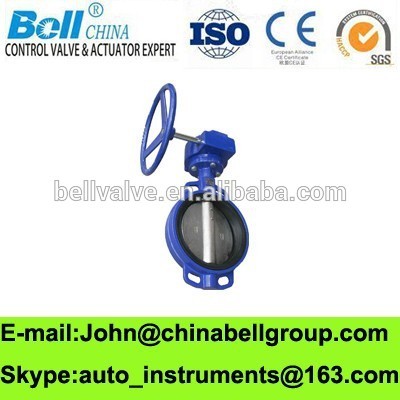 Wafer Soft Seal Butterfly Valve / Manual Butterfly Valves / Water Valves