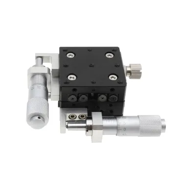 MPV40-2S XY Stage with 13mm Travel and Stainless Steel V-Grooved Crossed Roller Bearing