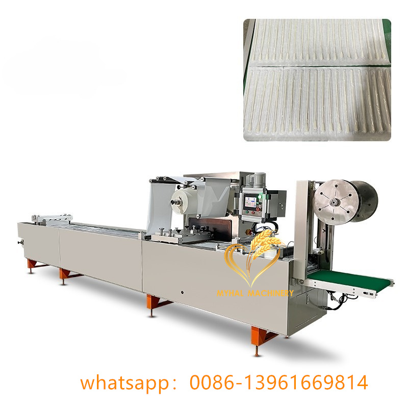 Disposable Syringe Throat Swab Cotton Swab Medical Equipment Blister Packaging Machine Fully Automatic Equipment Electric