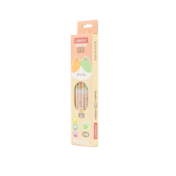 Wholesale Cartoon Cat HB Hexagon Wooden Pencils with Eraser