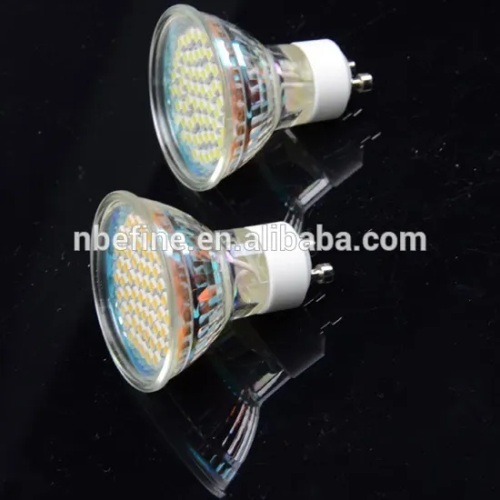 cheaper price glass body spot light 3W gu10 led lamp