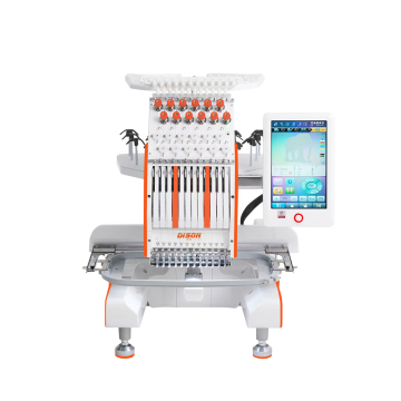 High Speed Computerized 1 Head Hat Embroidery Machine