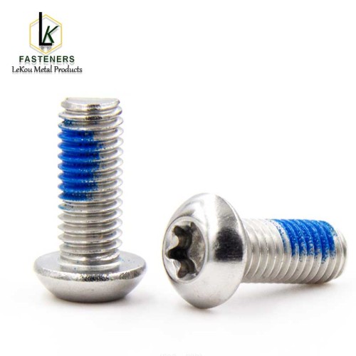 Винт Torx с полукруглой головкой из нержавеющей стали 316