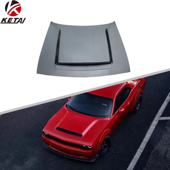 High Quality Demon Style Aluminum Hood for Dodge Challenger 2015-2022