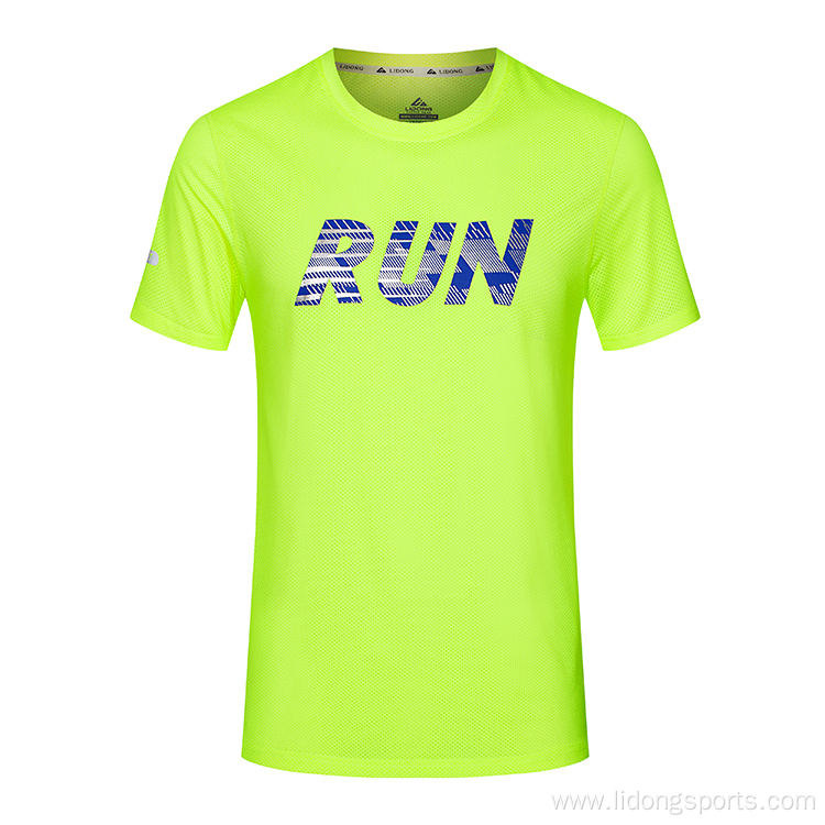 Workout Printing Mens T-shirts Custom Tshirt Sport Uniform