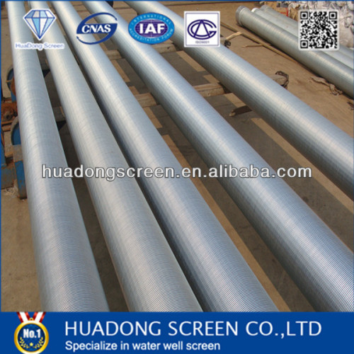 ISO 9001 OD 219 v wire wrap water well screen/Johnson type water well screen