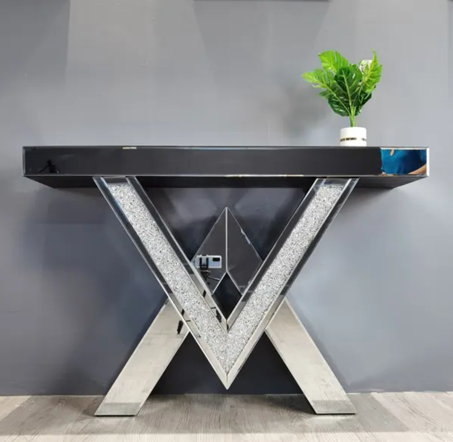 Glass Console Table