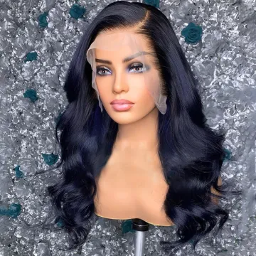 Body Wave Treasparent Glueless Lace Frontal Wig For Black Women Raw Peruvian Virgin Human Hair Hd Full Lace Front Wig Human Hair