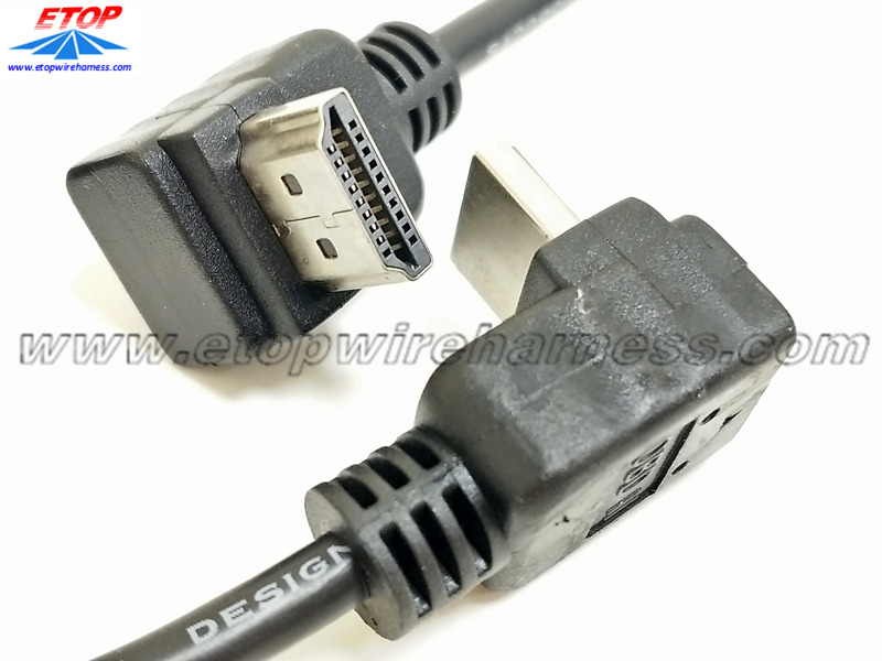 right angle HDMI cable