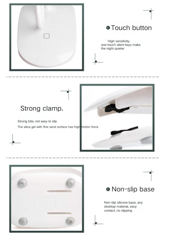Rechargeable Flexible Clip Light