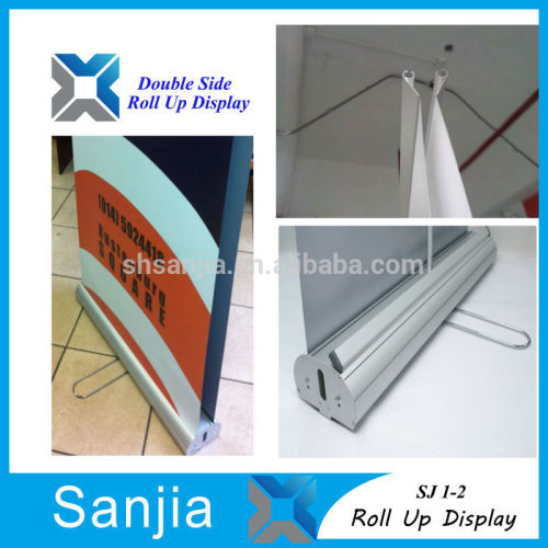 80X200cm Double Side Roll Up Banner Display Stand SJ 1-2,SJ 1-2 Double Side Roll Up Banner Display Stand 80X200cm