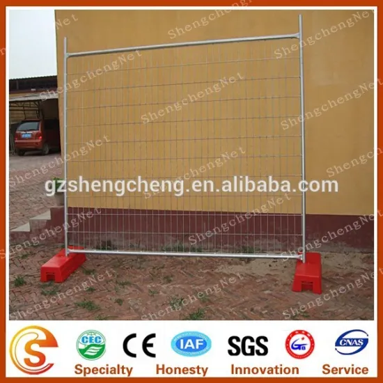 Canada style temporary fence North America temporary fence