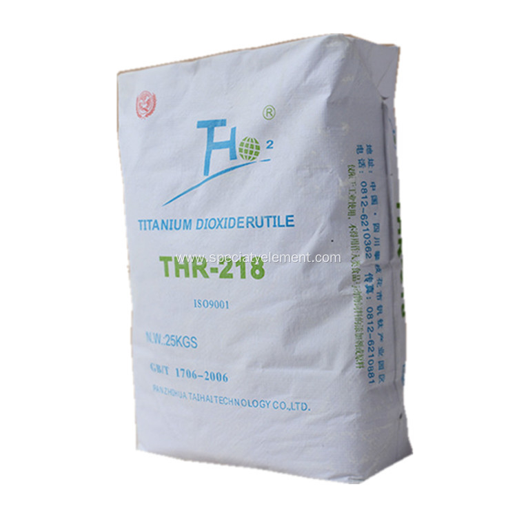 Oxide THR-218 Titanium Dioxide Rutile TiO2 Paint