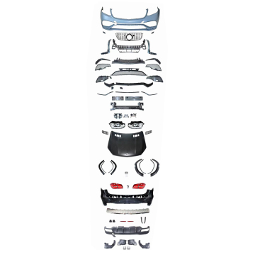 GL 2013-2015 X166 Body Kit: Front Bumper, Rear Bumper, Hood, Exhaust Tips, Tail Light, Headlight for BENZ GLS63