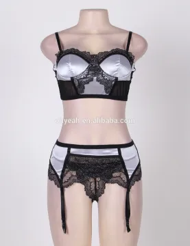 New design sexy bra and panty 2016