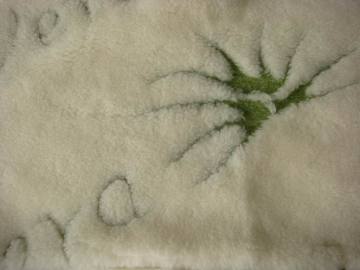 wool under  blanket
