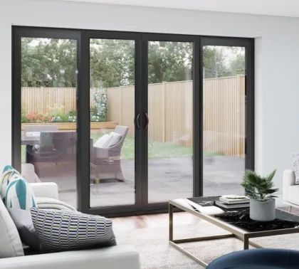 Energy Efficient Aluminum Lift Door Doors for Villa