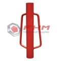 Pintar rojo T Post Driver Manual Metal