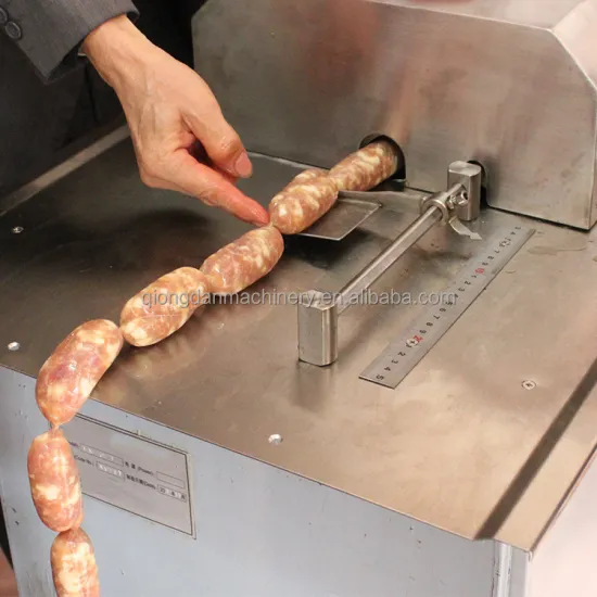 Automatic Spanish Chorizo Sausage Binding Knot Tying Machine for Sale