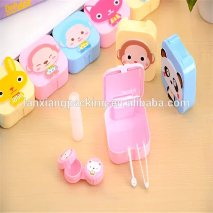 Glasses Case with Contact Lens Case,Contact Lens Case - Glasses