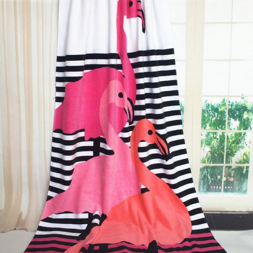 wholesale colorful beach towels with zip pocket