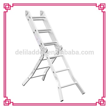 Multi purpose vertical aluminum ladder made in China