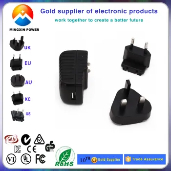 Factory direct portable usb power supply with foldable plug SHANGHAI FACTORY
