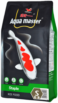 Professional Koi Carp Fish Food(Feed), Staple, Balanced Nutrition 5kg (S/L)