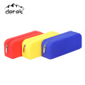 Silicone single zip pen case for kids