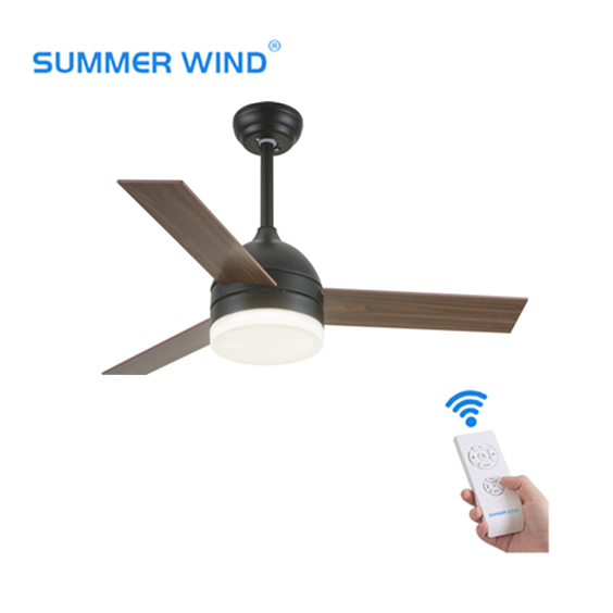 Newest Modern Niche Design Plywood Ceiling Fan