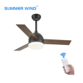 Indoor air cooling anti-rust led ceiling fan light