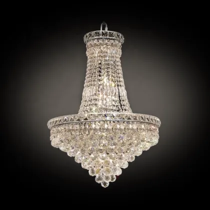 Foyer Crystal Chandelier - Hotel Restaurant Stair Lighting Wedding Centerpiece CZ6535