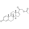 3,20-Dioksopregna-1,4,9 (11), 16-tetraen-21-il asetat CAS 37413-91-5