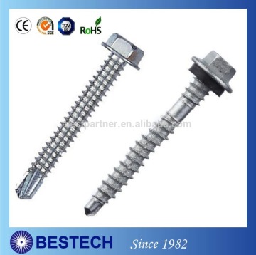 Combination Corrugated Hex Galvanized Roofing and Corrugated Siding Screw