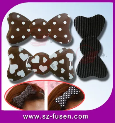 Colorful Butterfly Velcro Hair Clips Nylon Customised Oem