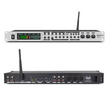 Professional Metal Audio Processor with Karaoke and Digital Echo Function for Disco and Party Events