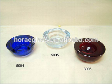 2017 Newest Handmade Crystal Glass Ashtray Square Glass Ashtray