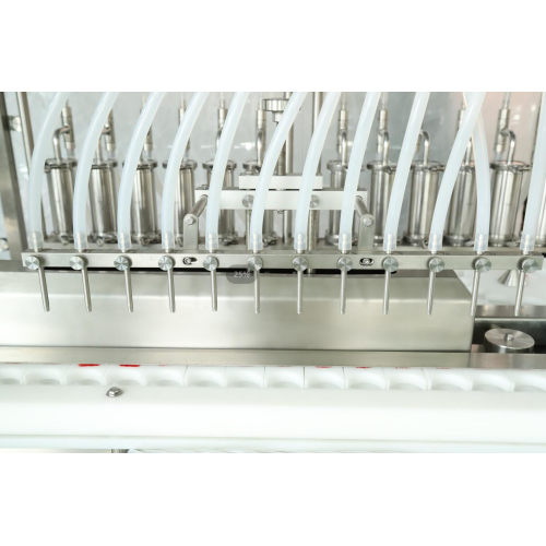 Linha de embalagem de preenchimento de garrafas e captura e rotulagem