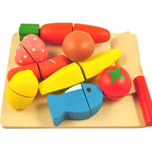 The wooden Cutting Fruit or cutting Vegetables