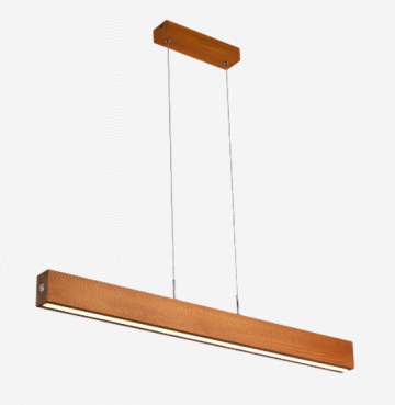 LED Pendant Lighting Wooden Linear pendant