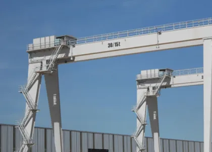 Gantry Crane in Ships Industry