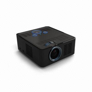 Pocket/Portable Projector with 45lm Luminance, 800 x 600 Pixels Resolution and Remote Controller