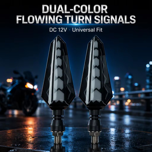 12V Aluminum Mini Motorcycle led Turn Signal Light for harley davidson