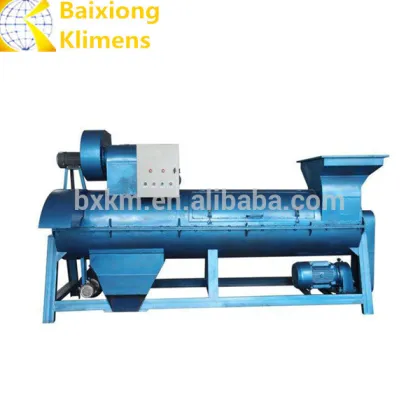 plastic PET bottle de-labeler